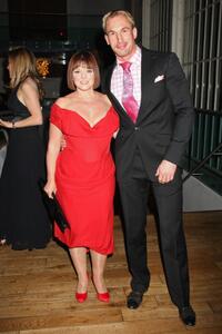 Finty Williams and Dr. Christian Jessen at the Collars and Cuffs Ball.