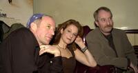 Debra Winger, Arliss Howard and Larry Brown at a party of the IFC Films Release "Big Bad Love".