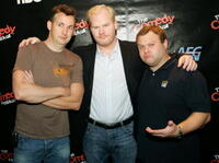 Harland Williams, Frank Caliendo and Jim Gaffigan at the Colosseum at Caesars Palace.