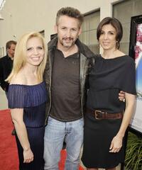 Producer Michelle Chydzik, Harland Williams and producer Nathalie Marciano at the premiere of "My Life in Ruins."
