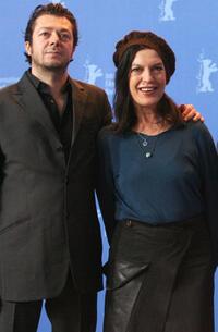 Director Thomas Arslan and Angela Winkler at the photocall of "Ferien - Vacation."