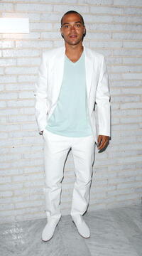 Jesse Williams at the Calvin Klein Collection & Visionaire 56 Solar Launch.