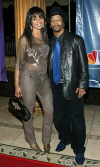 Tamala Jones and Katt Williams at the 2004 NBC Winter Press Tour All-Star Party.