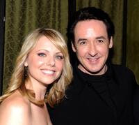 Collette Wolfe and John Cusack at the after party of the premiere of "Hot Tub Time Machine."
