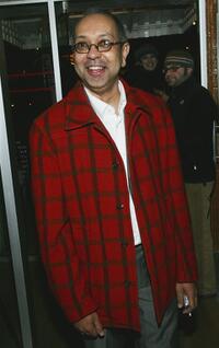George C. Wolfe at the "This Is How It Goes" opening night after party.