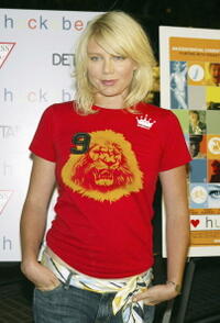 Peta Wilson at the premiere of "I Heart Huckabees".