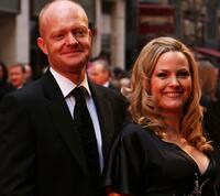 Jake Wood and Jo Joyner at the British Academy Television Awards 2008.