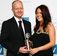 Jake Wood and Lacey Turner at the British Soap Awards 2008.
