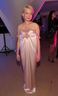 Michelle Williams at the after party of the France premiere of "Blue Valentine."