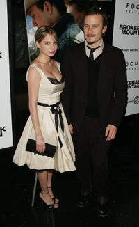 Michelle Williams at the Donna Karan Gold Fragrance Collection Launch.