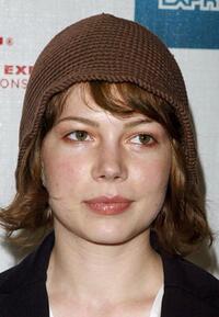 Michelle Williams at the premiere of "Hole In One" during the 2004 Tribeca Film Festival.