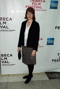 Michelle Williams at the premiere of "Hole In One" during the 2004 Tribeca Film Festival.