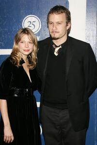 Michelle Williams and Heath Ledger at the IFP's (Independent Feature Project) 15th Annual Gotham Awards.