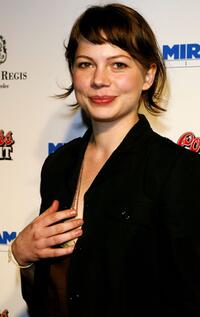Michelle Williams at the Miramax's Annual Max Awards Pre Oscar party.