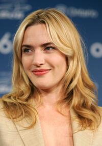 Kate Winslet at the Toronto International Film Festival for the press conference of "All The Kings Men".