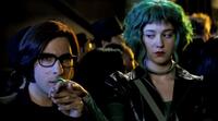 Jason Schwartzman as Gideon Gordon Graves and Mary Elizabeth Winstead as Ramona Flowers in "Scott Pilgrim vs. the World."