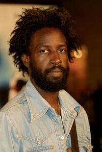 Saul Williams at the premiere of "K-PAX."