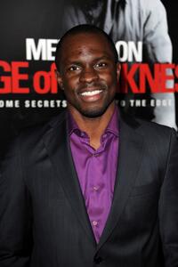 Gbenga Akinnagbe at the premiere of "The Edge Of Darkness."