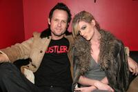 Dean Winters and Dara Young at the Crush Management & OK! Magazine's Viva La Karaoke at Angels & Kings.
