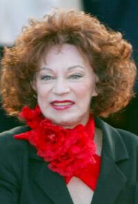 Holly Woodlawn at the 55th International Cannes Film Festival.