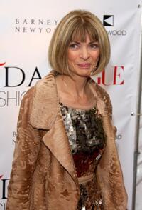 Anna Wintour at the CFDA and Vogue Fashion Fund Dinner.
