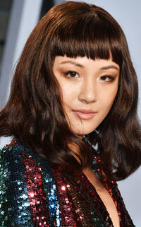 Constance Wu at the 2018 Vanity Fair Oscar Party in Beverly Hills, California.