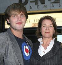 Harry Cook and Sarah Woods at the official launch for the Sydney Film Festival.