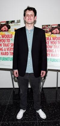 Zach Woods at the New York premiere of "Tiny Furniture."