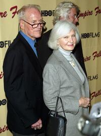 Joanne Woodward at the New York HBO premiere of "Empire Falls".