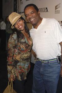 Regina King and John Witherspoon at the Los Angeles Launch Party For The TV Series "The Boondocks."