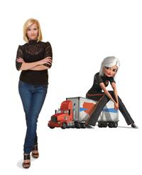 Reese Witherspoon voices Susan Murphy, a.k.a. Ginormica in "Monsters Vs. Aliens."