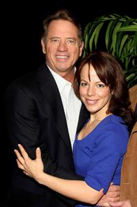 Tom Wopat and Leslie Kritzer at the 59th Annual New Dramatists Spring Luncheon.