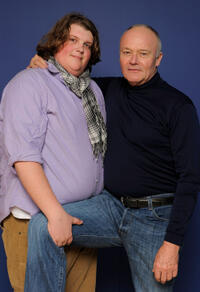 Jacob Wysocki and Creed Bratton at the photocall of "Terri" during the 2011 Sundance Film Festival.
