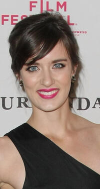 Anna Wood at the after-party of the New York premiere of "Nice Guy Johnny" during the Tribeca Film Festival.
