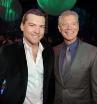 Sam Worthington and Stephen Lang at the after party of the California premiere of "Avatar."