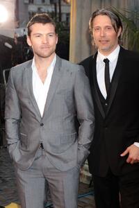 Sam Worthington and Mads Mikkelsen at the London premiere of "Clash of the Titans."