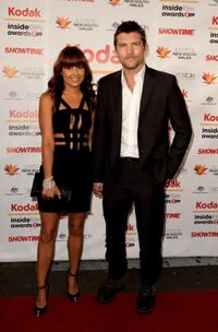 Natalie Mark and Sam Worthington at the 2009 Kodak Inside Film Awards.