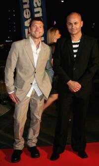 Sam Worthington and Steve Bastoni at the 2006 Hisense Inside Film Awards.