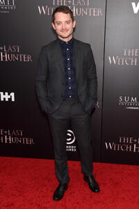 Elijah Wood at the New York premiere of "The Last Witch Hunter."