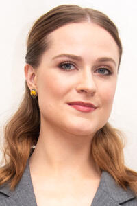 Evan Rachel Wood at the "Westworld" press conference in Beverly Hills, California.