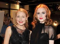 Patricia Clarkson and Evan Rachel Wood at the California premiere of "Whatever Works."