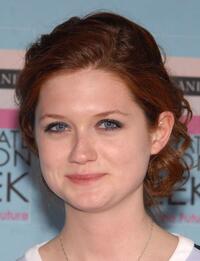 Bonnie Wright at the Graduate Fashion Week Gala Show.