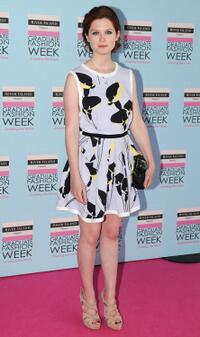 Bonnie Wright at the Graduate Fashion Week Gala Show.