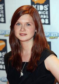 Bonnie Wright at the Nickelodeon Kids' Choice Awards UK 2008.