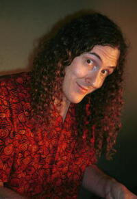 Weird Al Yankovic at the Norby Walter's Holiday Party.