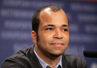 Jeffrey Wright at the photocall for "Syriana."