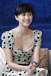 Xu Jinglei at the promotion of "Confession of Pain."