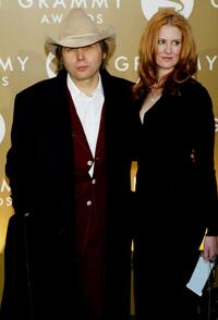 Dwight Yoakam and guest at the 46th Annual Grammy Awards.