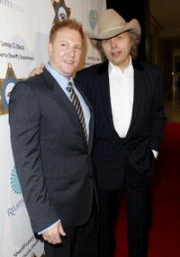 Ryan Kavanaugh and Dwight Yoakam at the 23rd Annual "Salute to Youth" Benefit And Venetian Masquerade.