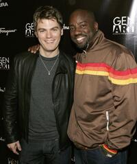 Jeff Branson and Malik Yoba at the Gen Art Eleventh Annual Film Festival Launch Party.